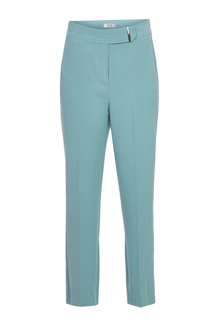 Koyu Mint Tunik Boy Yelek Kalem Pantolon TakımST050S6003101