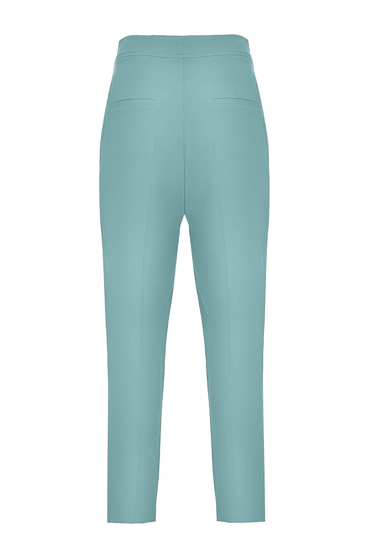 Koyu Mint Tunik Boy Yelek Kalem Pantolon TakımST050S6003101