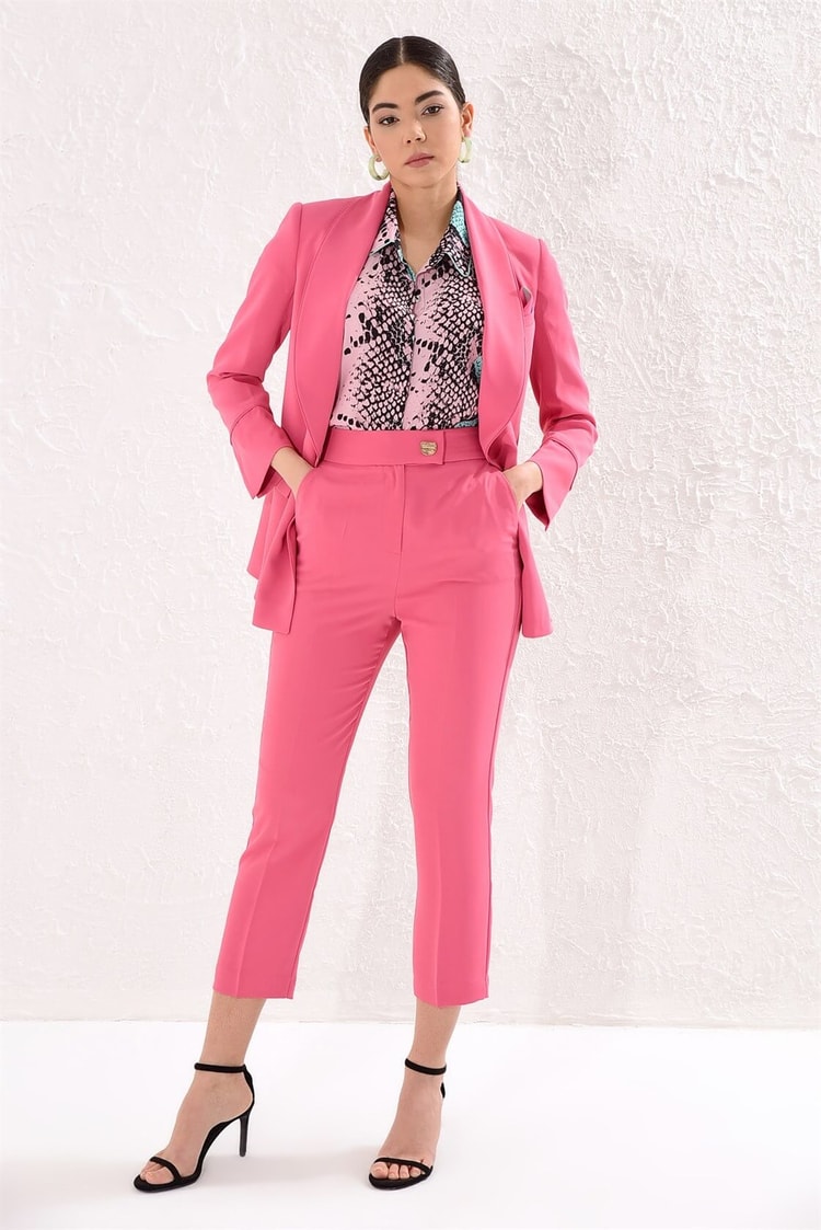 Koyu Pembe 1ym2cta0040  Ceket Pantolon TakımST050S6003801