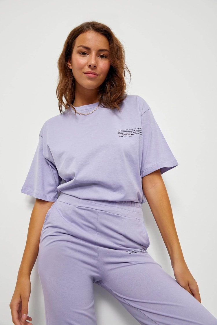 Lila T-Shirt Jogger Eşofman TakımST060S60096001