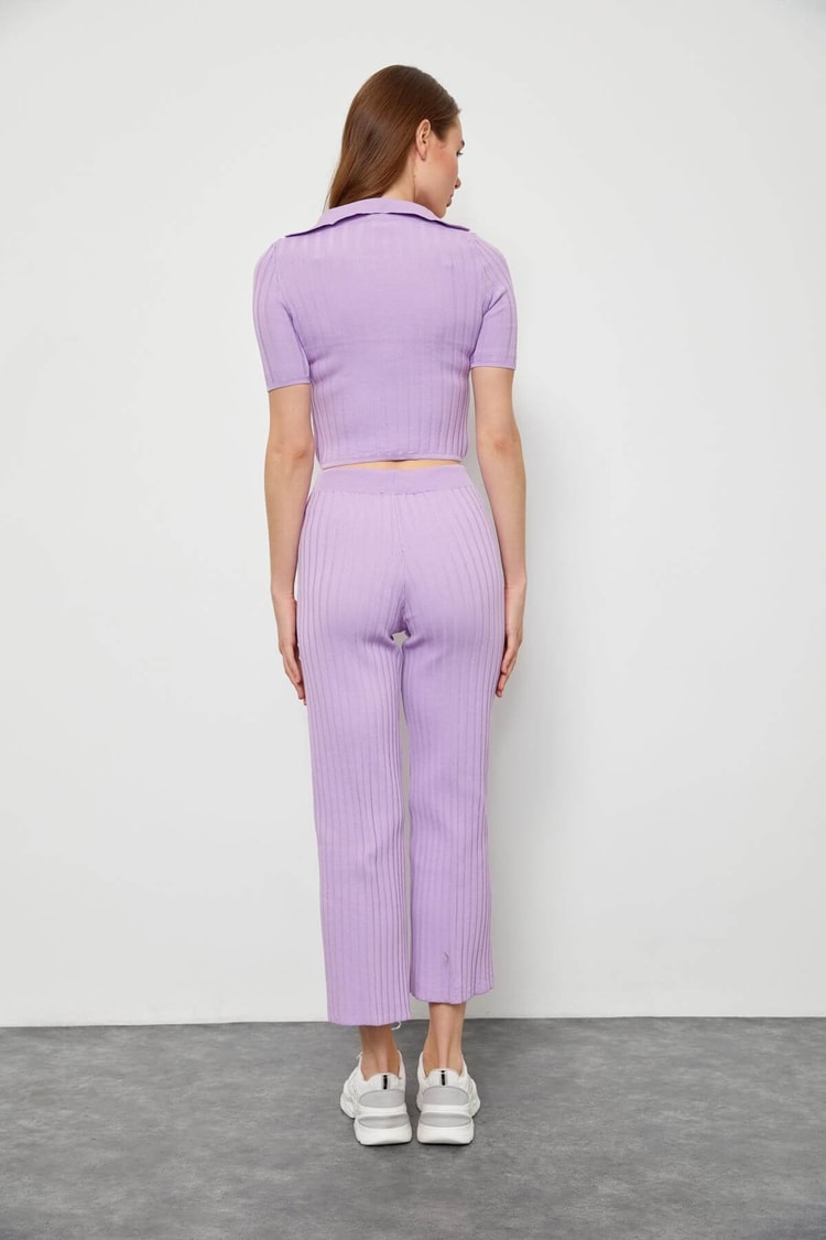 Lila Triko Pantolon Crop TakımST060S94098001