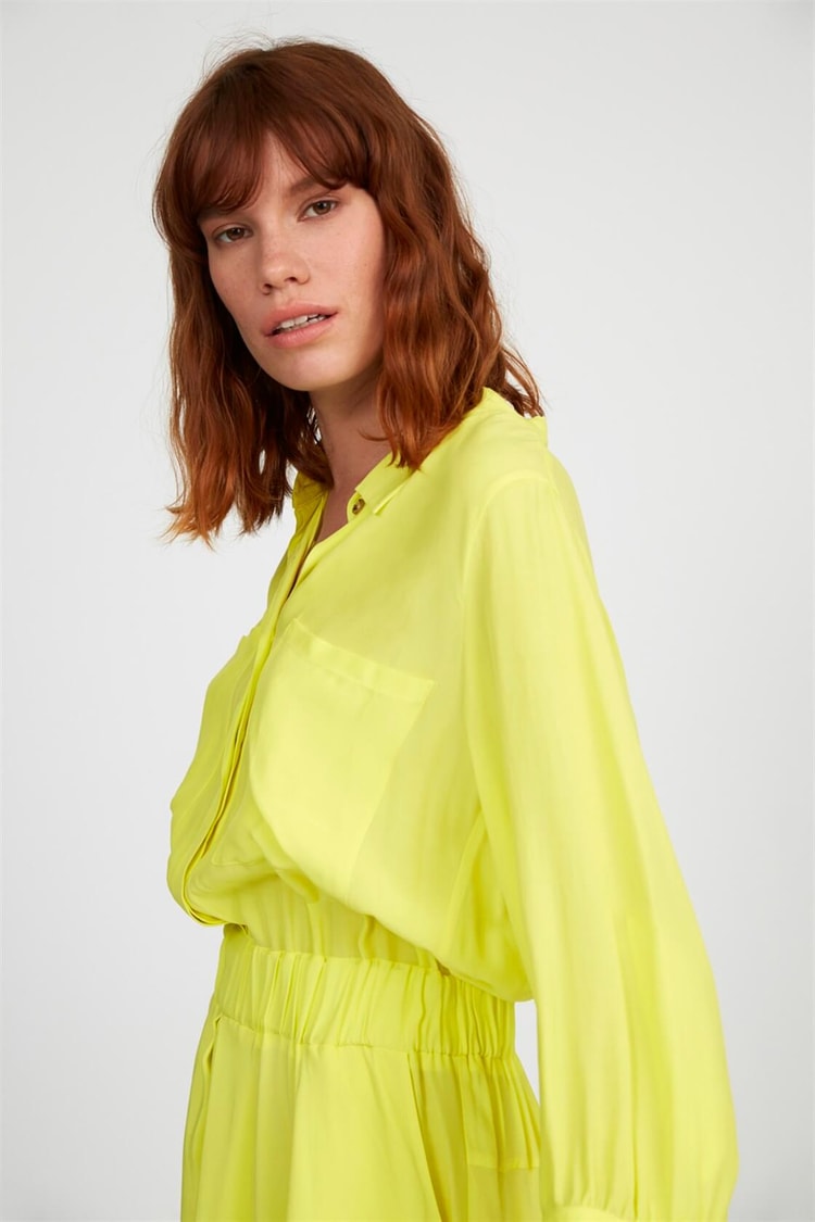 Limon Sarı ElbiseST050S4038601