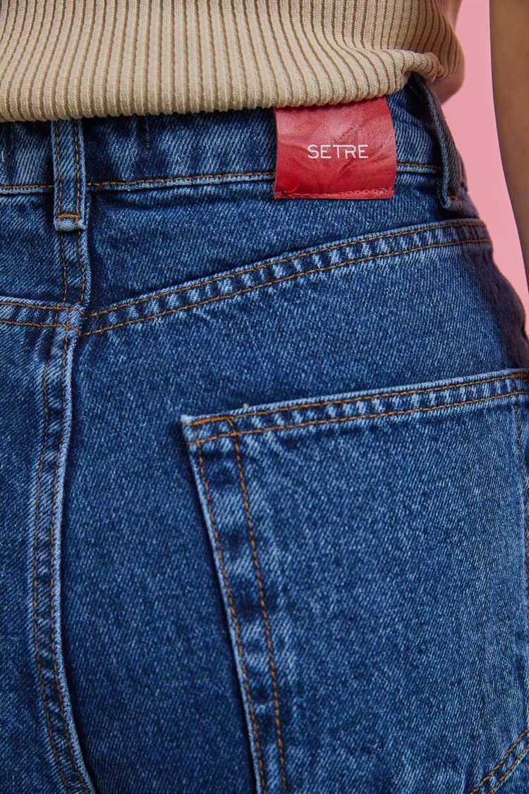 Mavi Yüksek Bel Wide Leg JeanST060W31627001