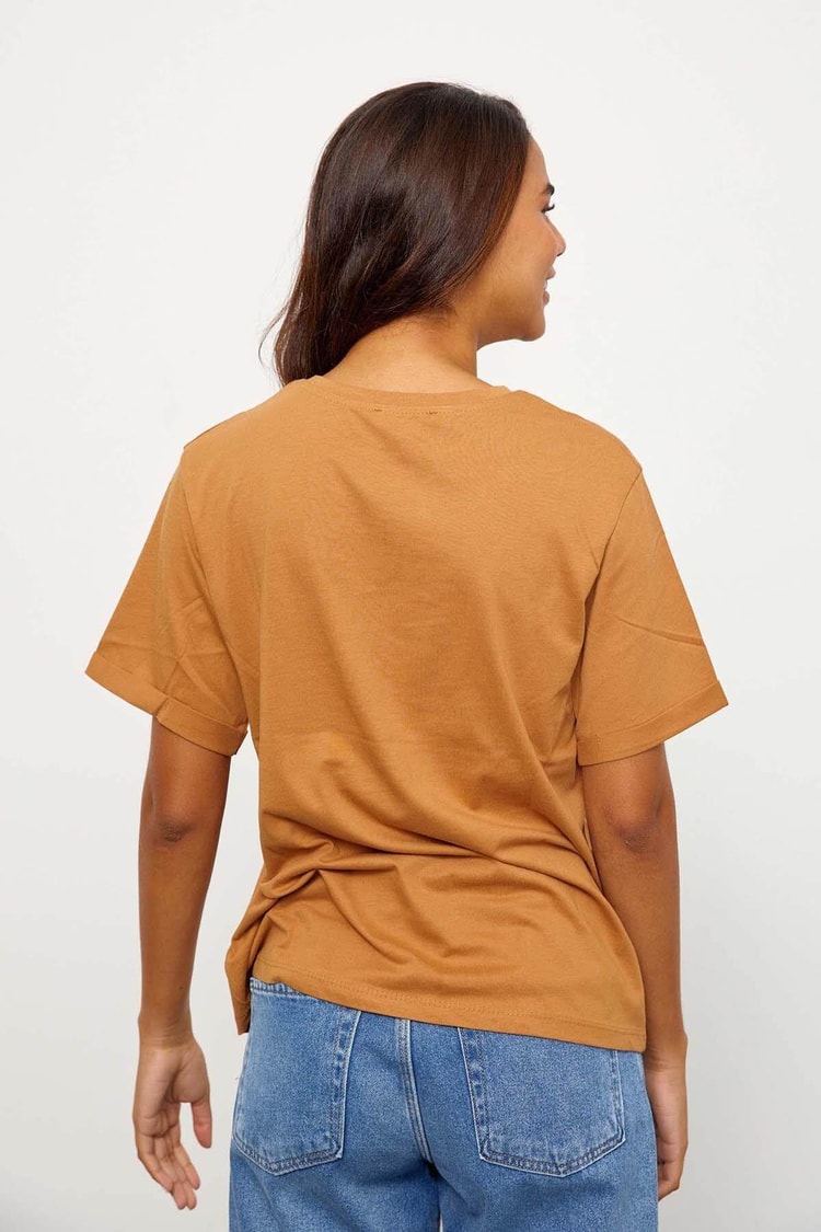 Moka Kısa Kol Baskılı T-ShirtST060S71243004