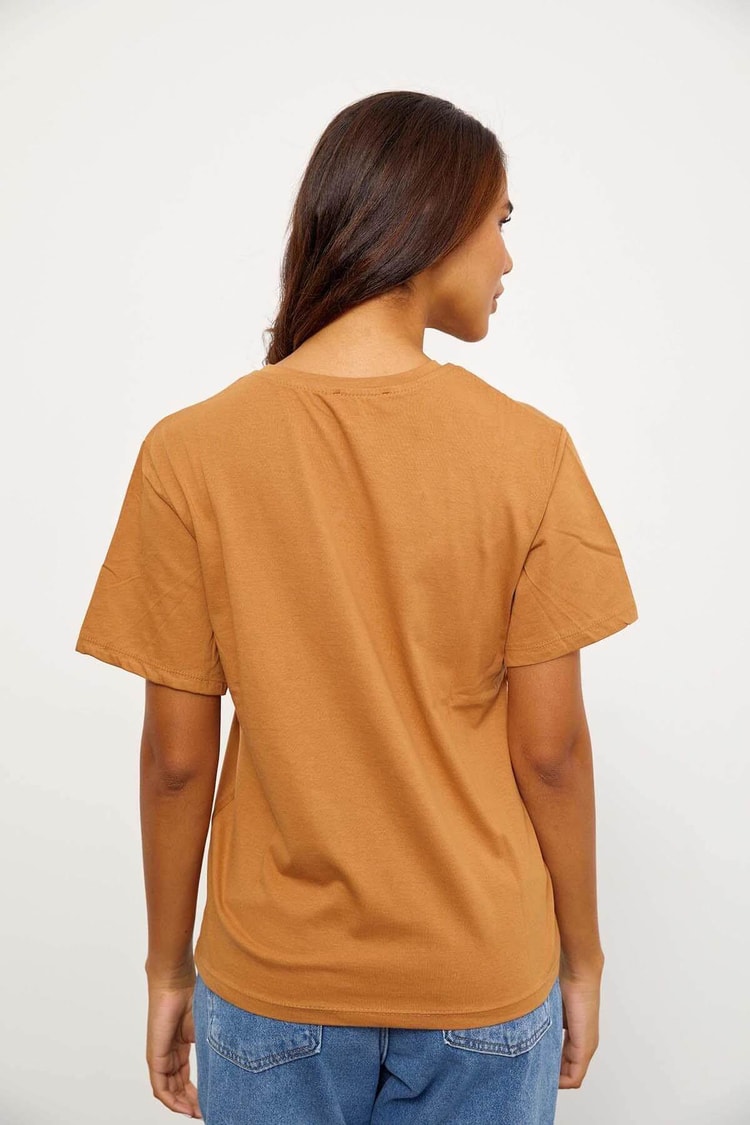 Moka Kısa Kol Baskılı T-ShirtST060S71241001