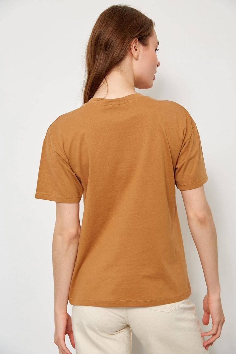 Moka Kısa Kol Baskılı T-ShirtST060S71236001
