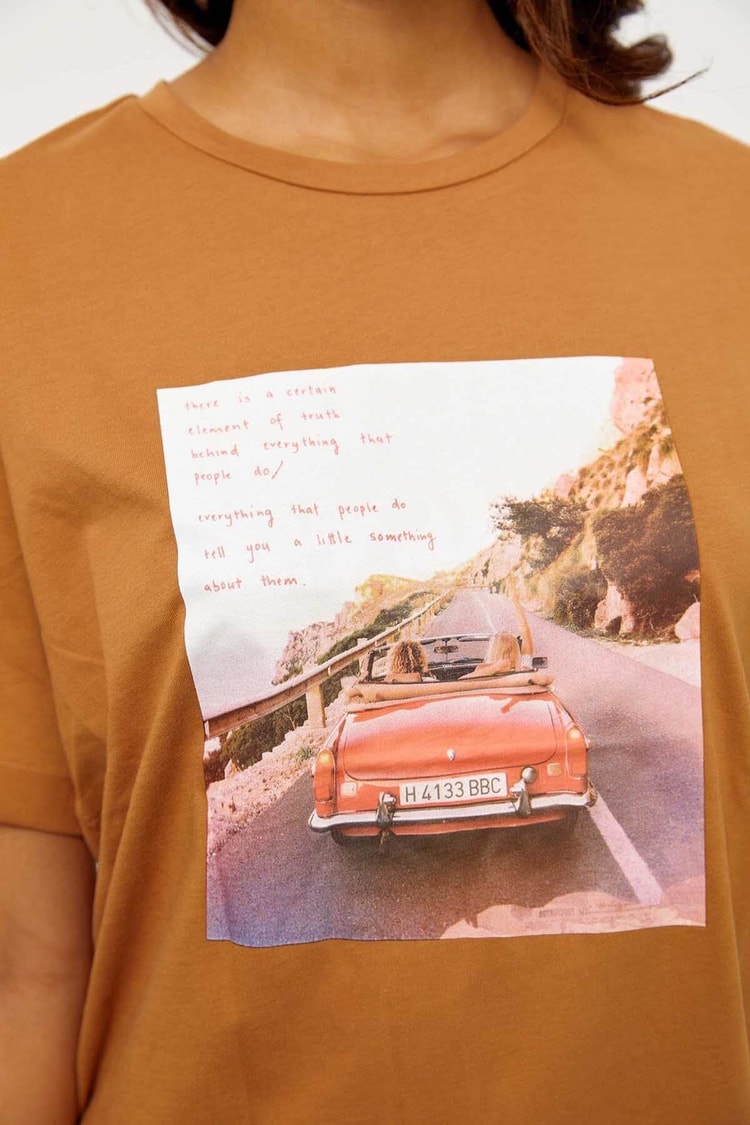 Moka Kısa Kol Baskılı T-ShirtST060S71243004