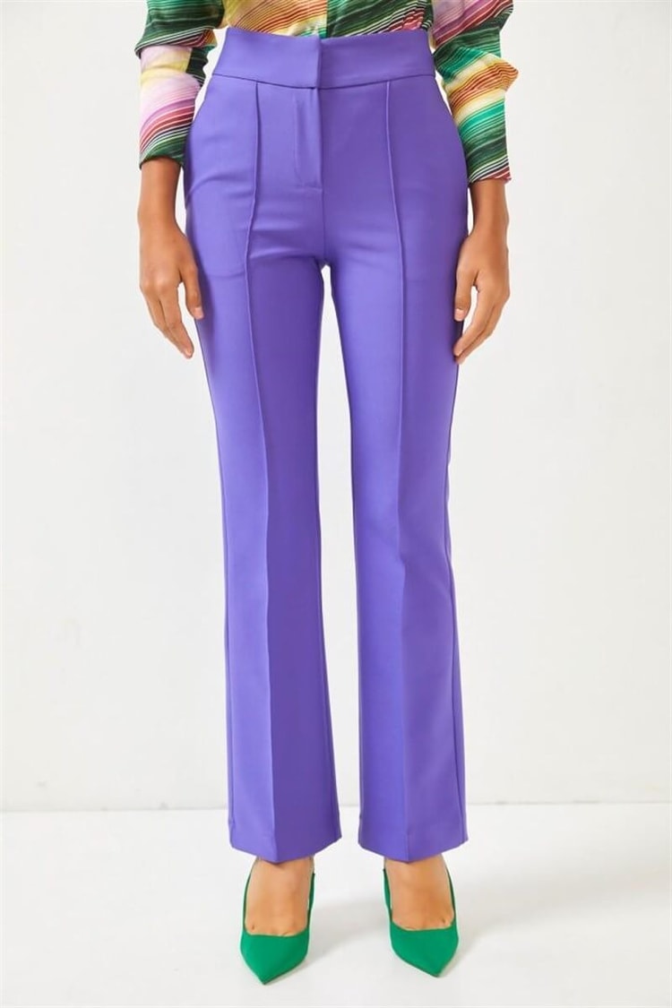 Mor Astarlı Blazer Ceket Pantolon TakımST060S90316002