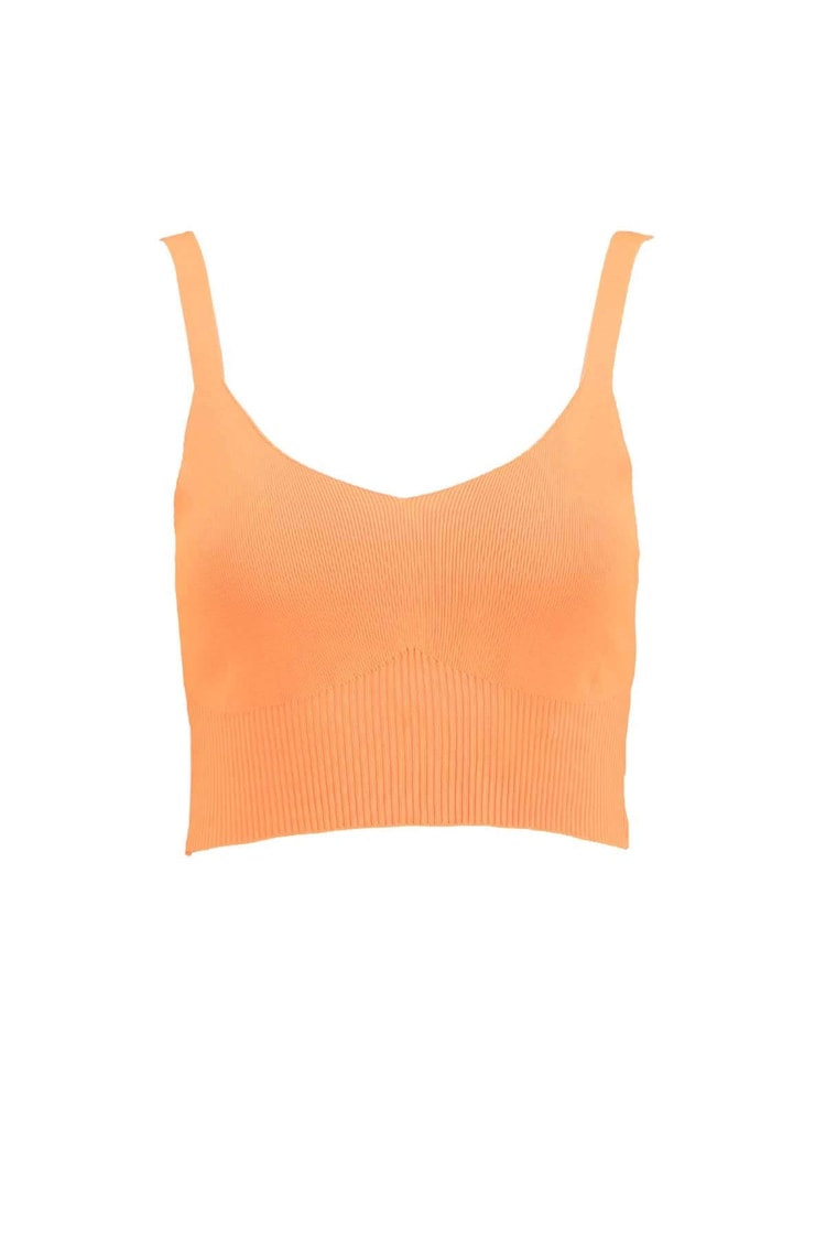 Oranj Triko Crop Ve Şort TakımST060S94097001