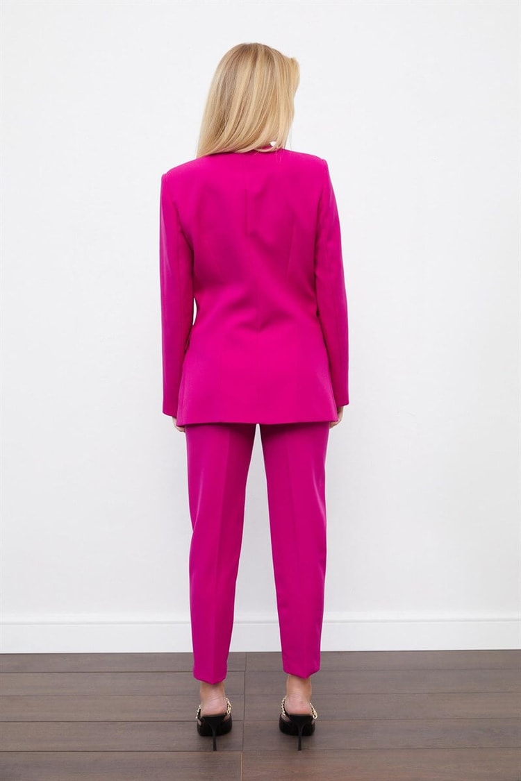 Orkide Kruvaze Yaka Tek Düğme Blazer CeketST060S90280001