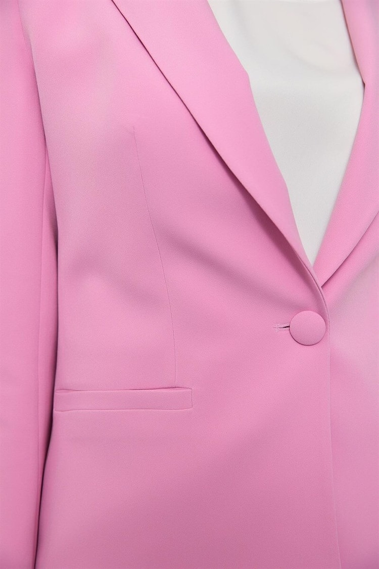 Pembe Blazer Ceket Pantolon TakımST050S60072002