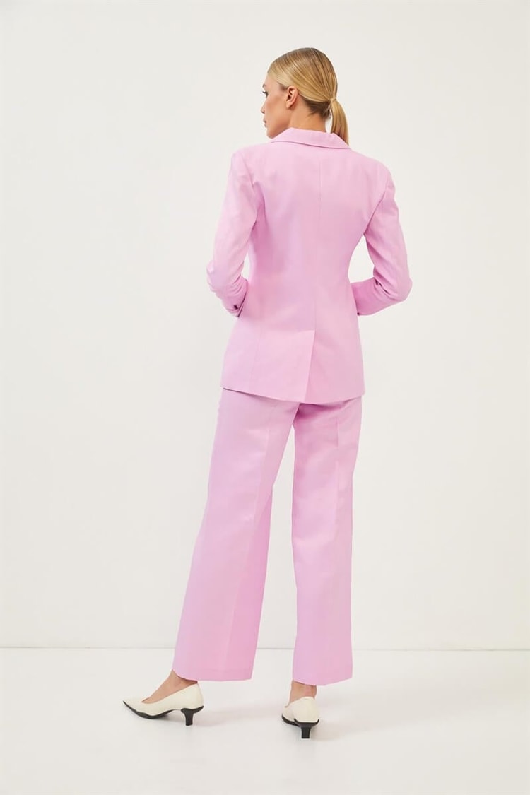 Pembe Blazer Ceket Pantolon TakımST060S90300002
