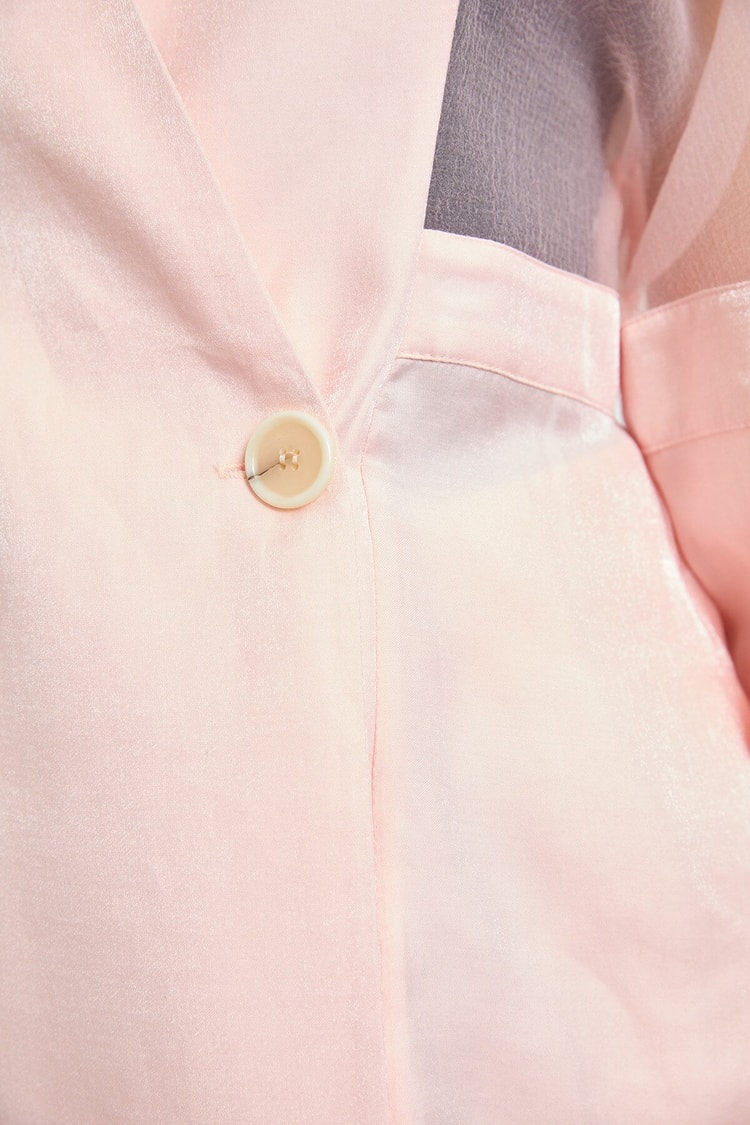 Pembe Organze Kumaş Karışımlı TakımST060S60079001