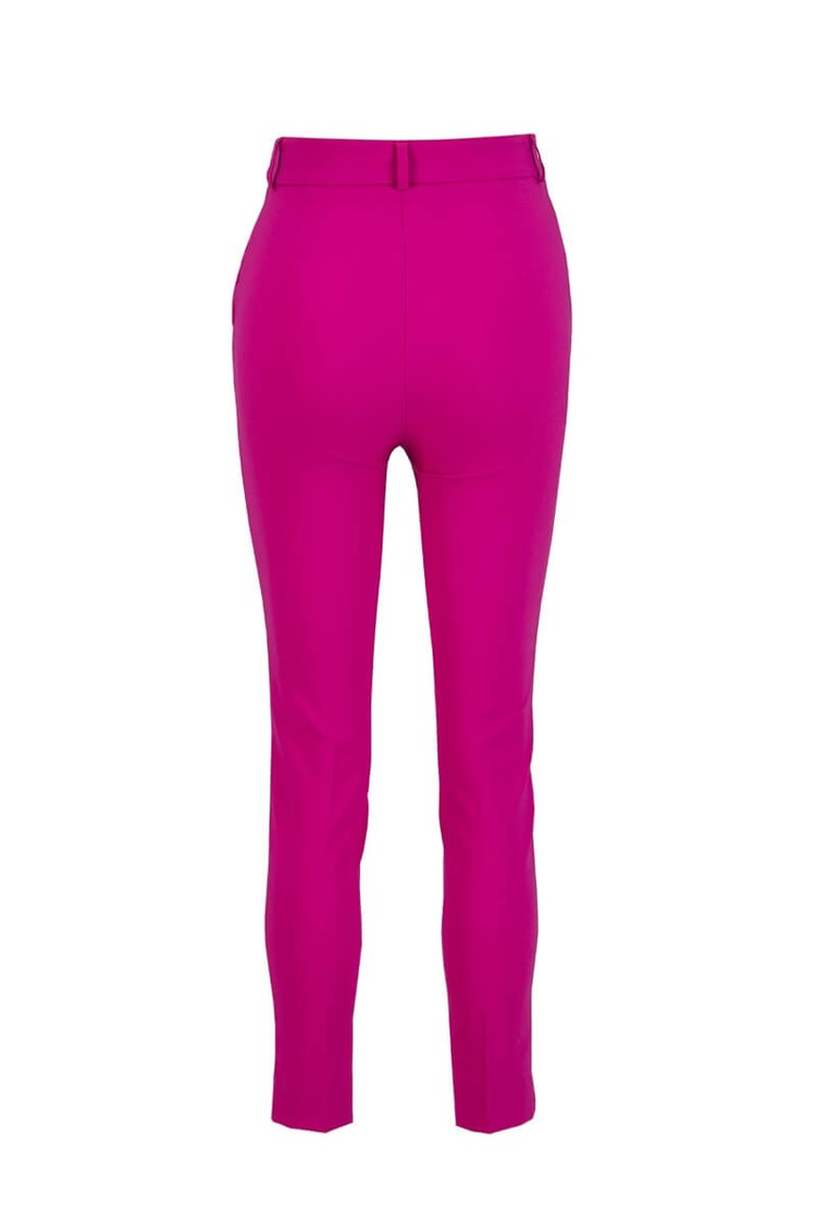 Pembe Yüksek Bel Kumaş PantolonST060S20001002