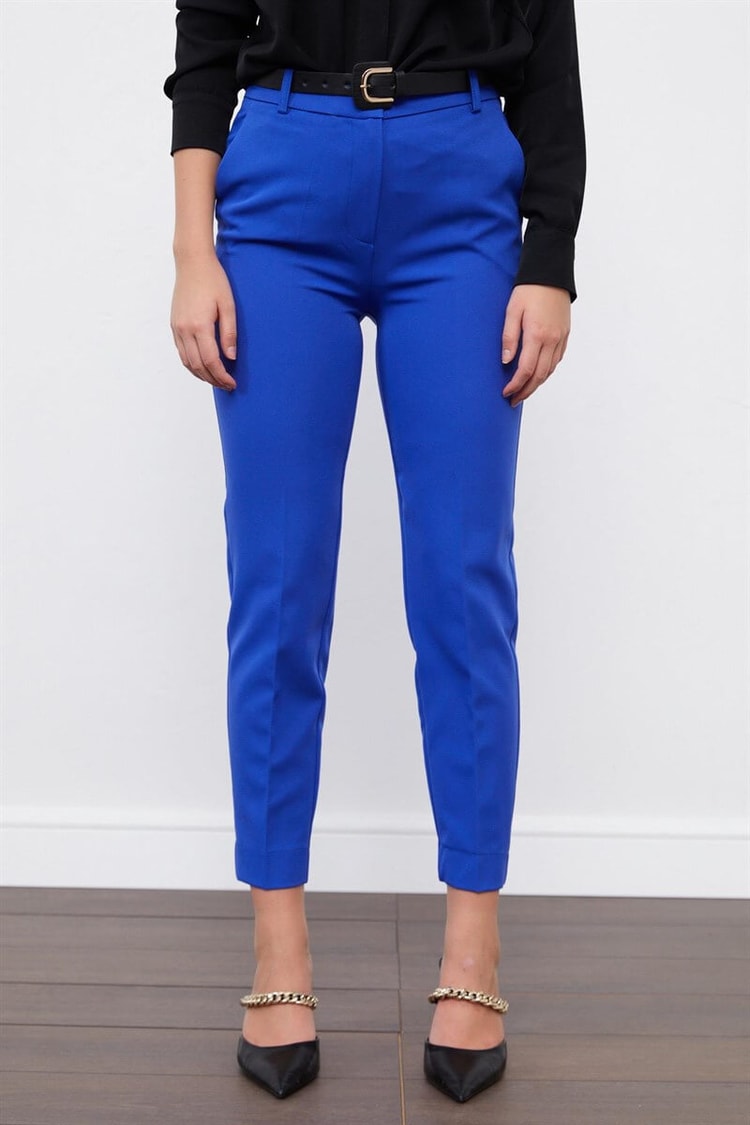 Saks Kemerli Kumaş PantolonST060S20384003
