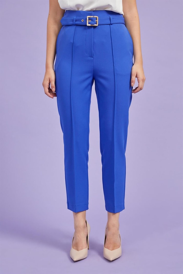 Saks Kemerli Kumaş PantolonST060S20539001