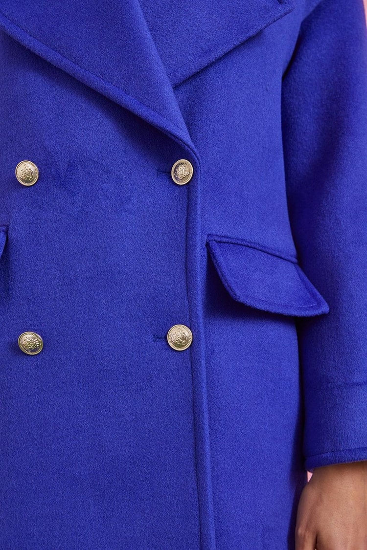 Saks Kruvaze Oversize Kaşe KabanST060W64135001