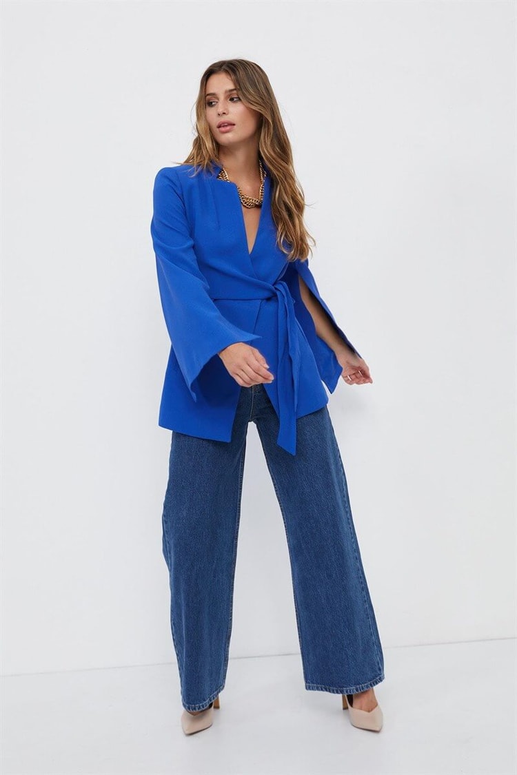 Saks Kruvaze Pelerin CeketST040W90089004