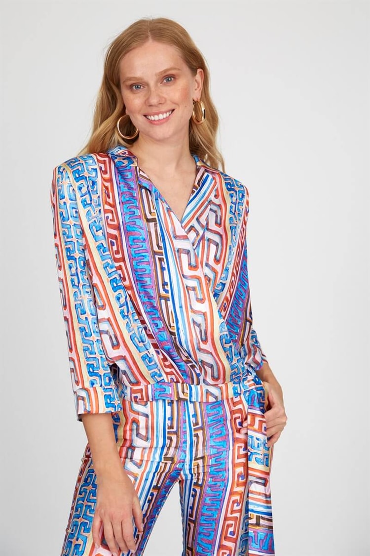 Saks Normal Bel Boru Paça PantolonST050S2024901
