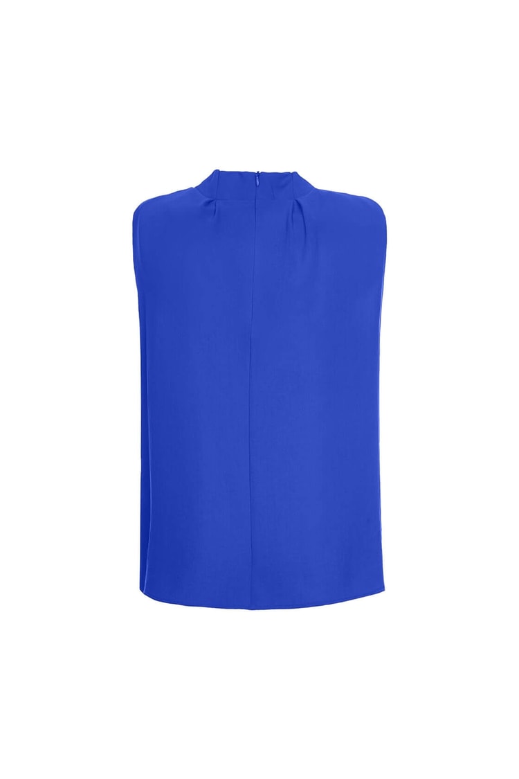 Saks Yaka Pensli Kolsuz BluzST050S3050301
