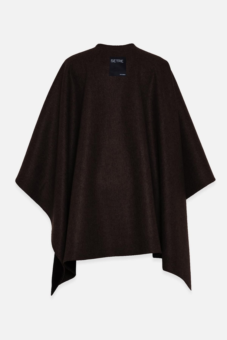 Acı-Kahve Asimetrik Kapama Rahat Kesim Kimono Kadın Kategorisiz modelleri
