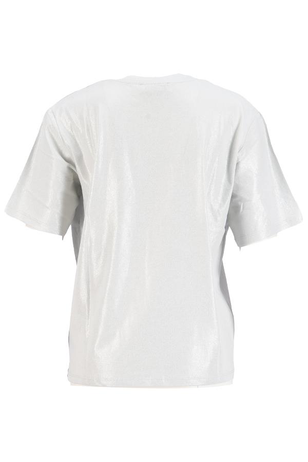 Açık Taş Bisiklet Yaka Basic T-Shirt Kadın T-Shirt modelleri