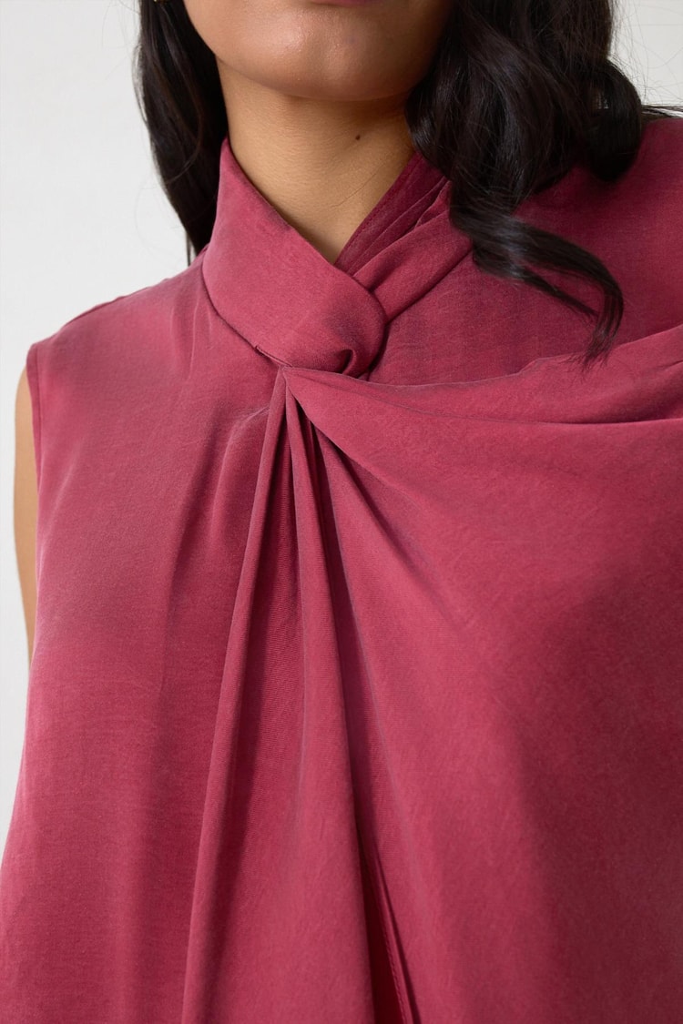 Bordo 1YB4CBL1261 BLUZ Kadın Bluz modelleri
