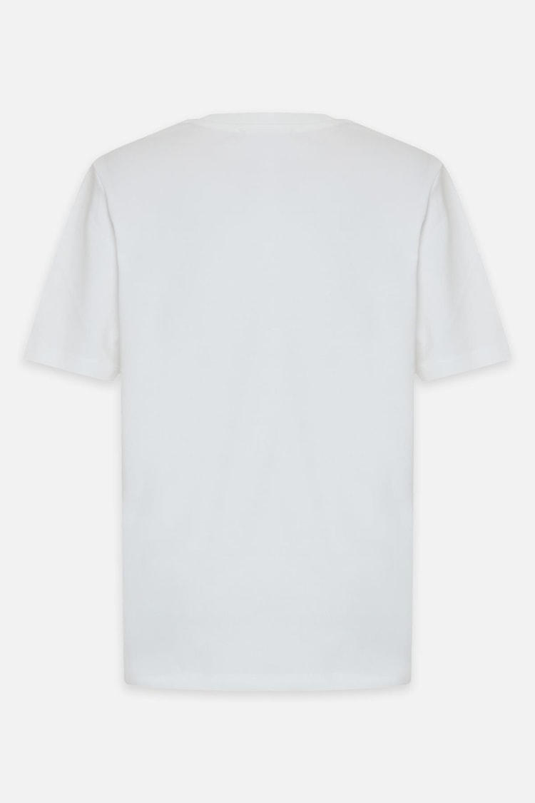 Ekru %100 Pamuk Bisiklet Yaka Kısa Kol T Shirt Kadın T-Shirt modelleri