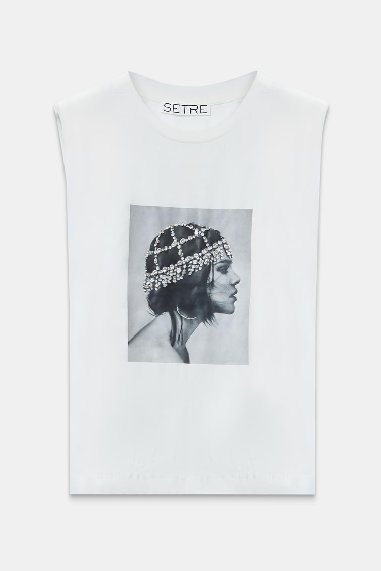 Ekru 2YB4CTS0364 T-SHIRT Kadın T-Shirt modelleri