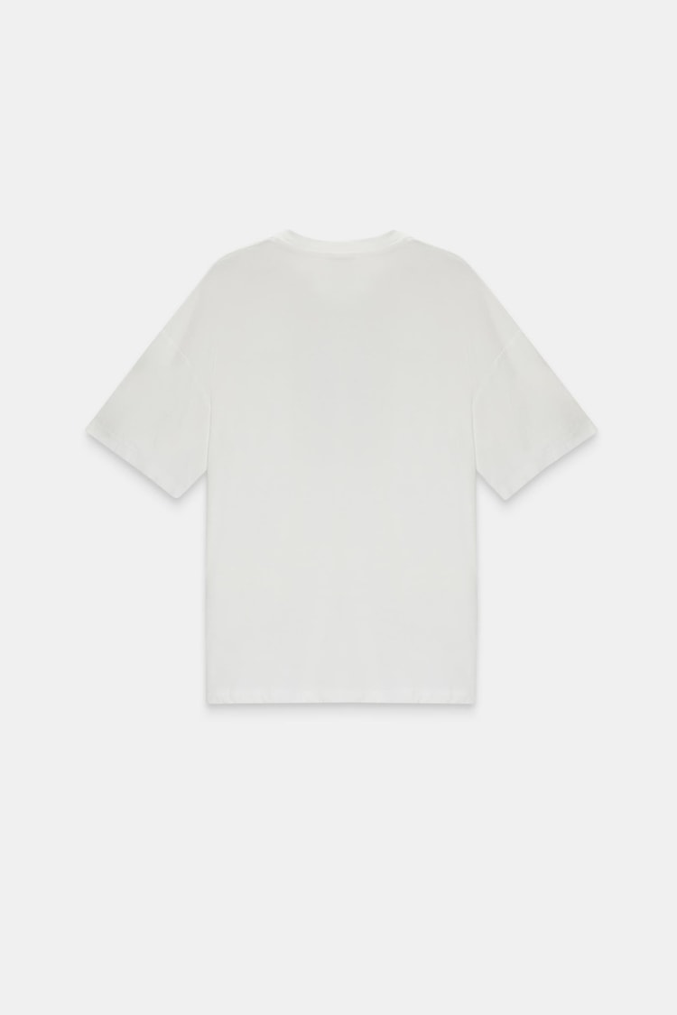 Ekru 2YB4CTS0436 T-SHIRT Kadın T-Shirt modelleri