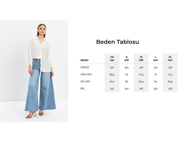 Ekru Boyun Ve Kollardan Büzgü, Bağlama Detaylı Gömlek Kadın Gömlek modelleri