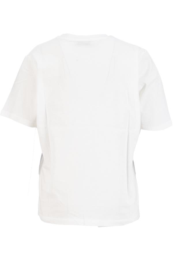 Ekru Yazı Baskılı T-Shirt Kadın T-Shirt modelleri