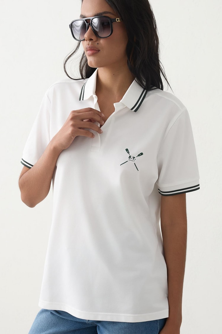 Ekru-Yeşil 2YB3ESTS0467 T-SHIRT Kadın Kategorisiz modelleri