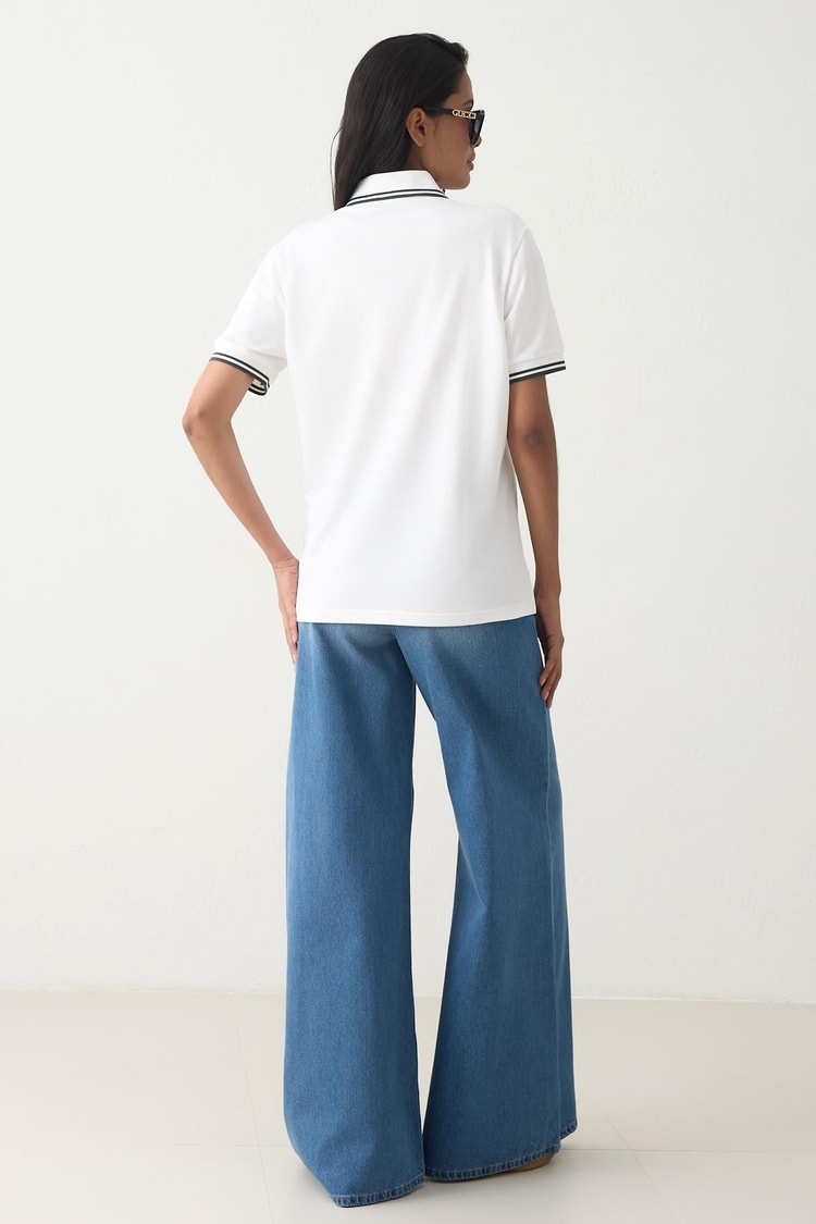 Ekru-Yeşil 2YB3ESTS0467 T-SHIRT Kadın Kategorisiz modelleri
