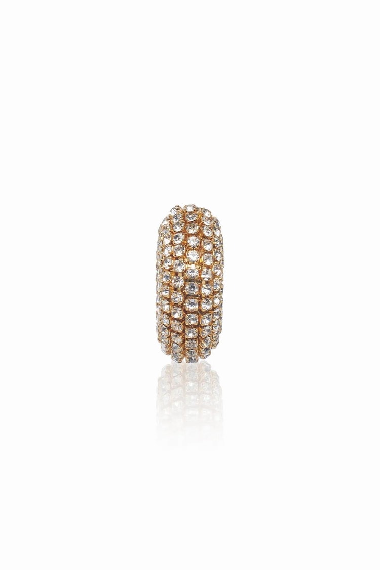 Ekru Zirkon Taş Kaplı Altın Renk Vıp Earcuff Kıkırdak Küpe Kadın Kategorisiz modelleri