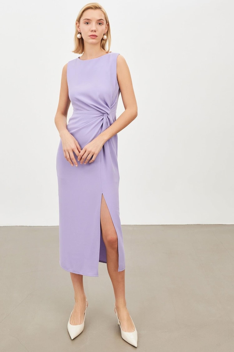 Lila 1YD2CEL2097 ELBİSE Kadın Günlük Elbise modelleri