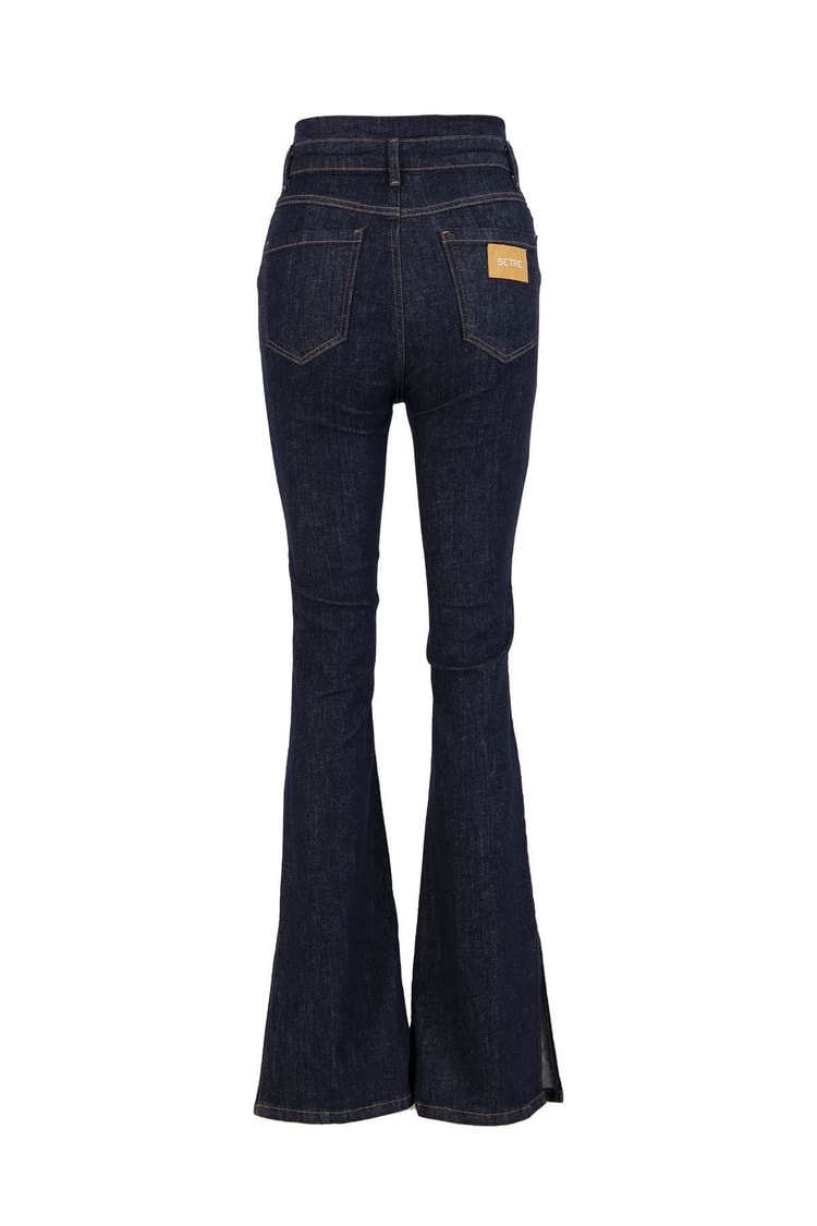 Mavi Bol Paça Kot Pantolon Kadın Jean modelleri