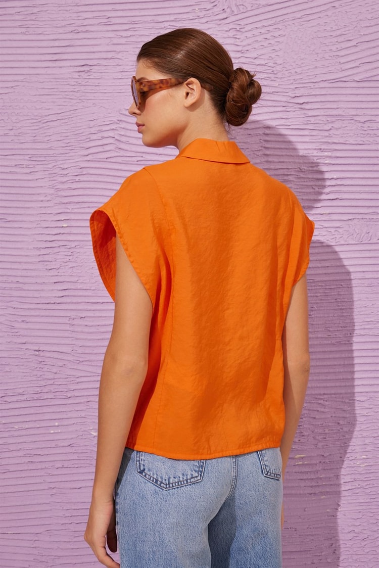 Oranj Rahat Kesim Trend Gömlek Kadın Gömlek modelleri
