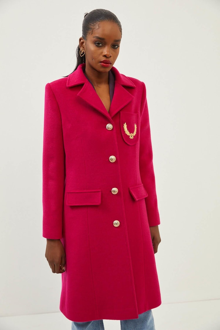 Orkide 1YU4CKB0173 KABAN Kadın Long Coat modelleri