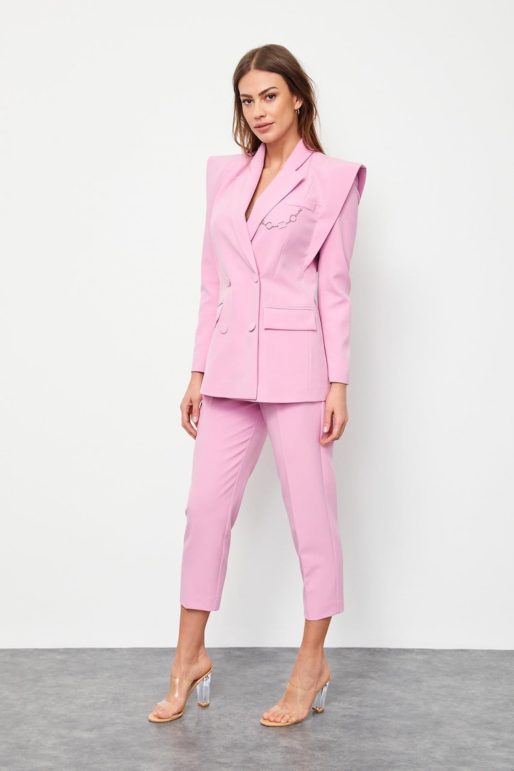 Pembe 1YB2CTA0068(CK0228-PN0380) TAKIM Kadın Takım Elbise modelleri