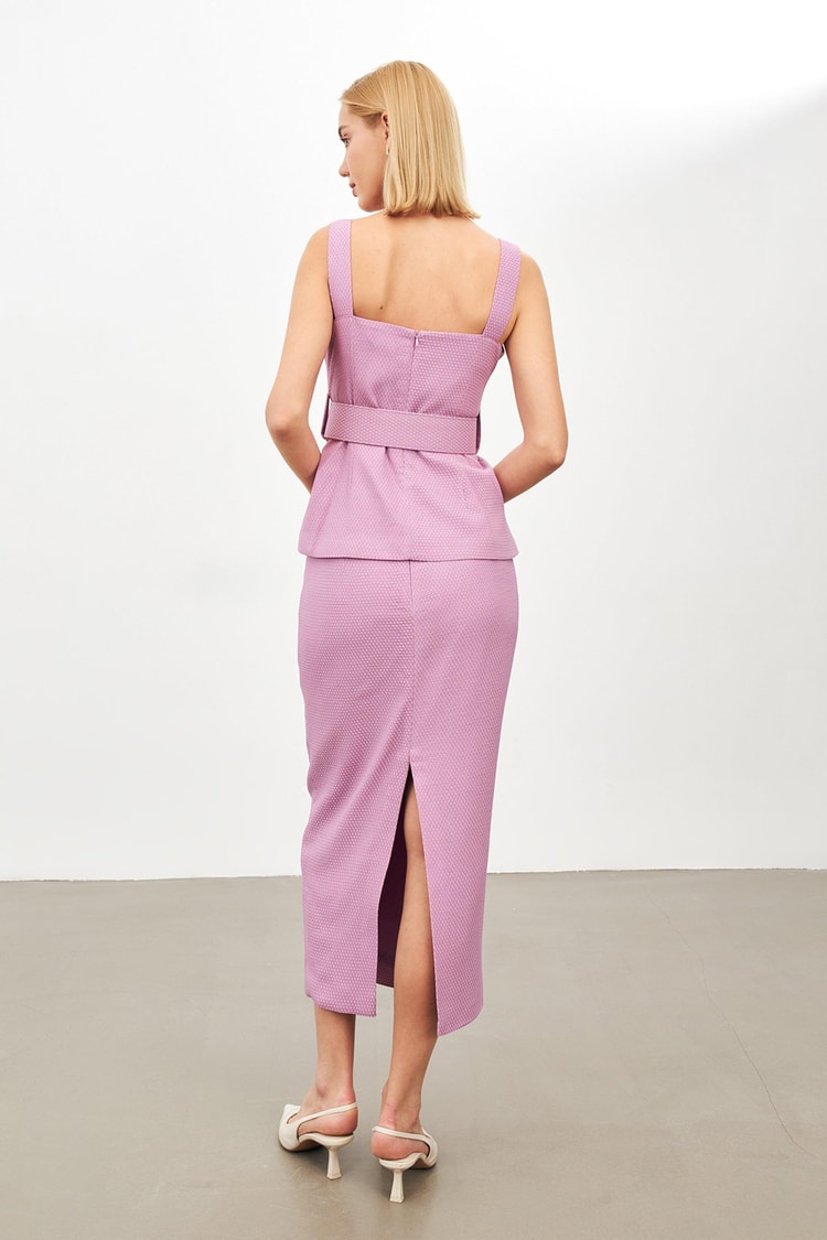 Pembe 1YU2CTA0359 (BL1024-ET0343) TAKIM Kadın Takım Elbise modelleri