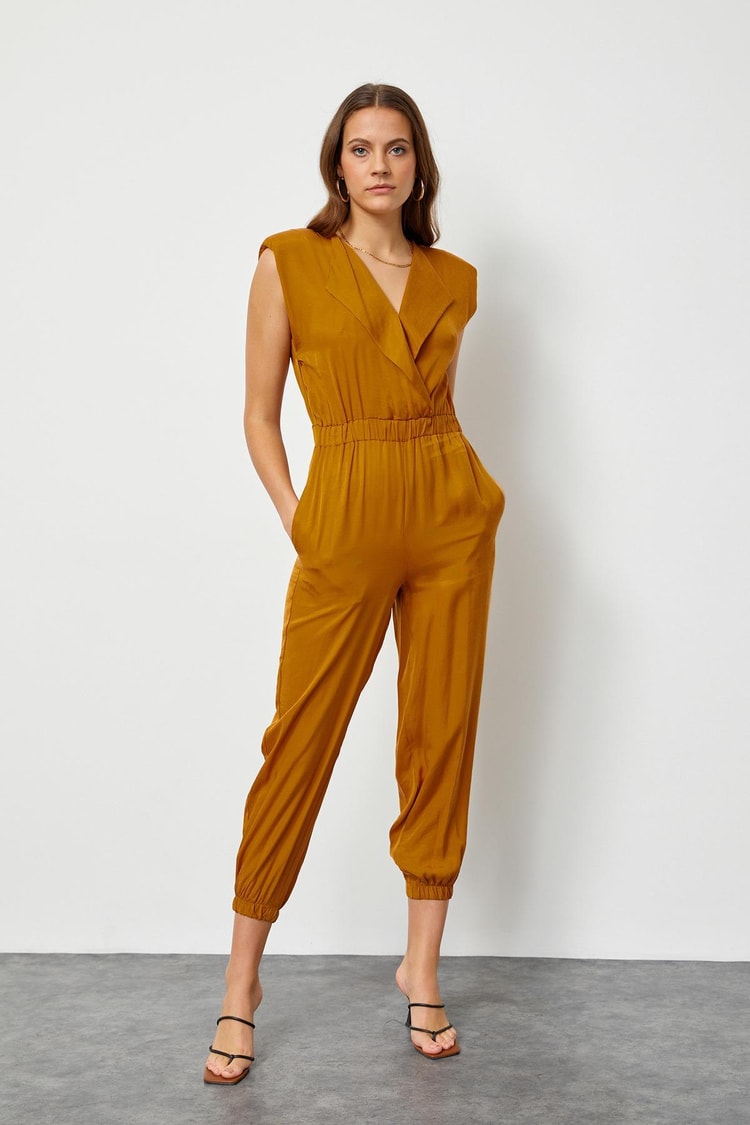 Şeftali Tulum Kadın Overalls modelleri