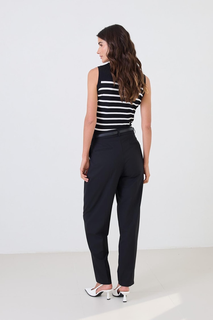 Siyah 1YD2CPN1131 PANTOLON Kadın Pantolon modelleri