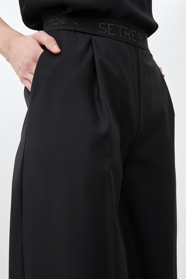 Siyah 1YD4CPN1043 PANTOLON Kadın Pantolon modelleri