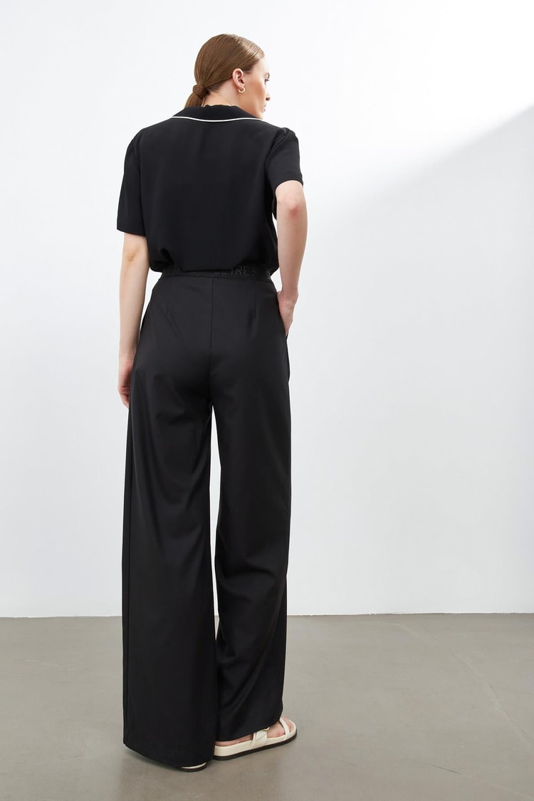 Siyah 1YD4CPN1043 PANTOLON Kadın Pantolon modelleri