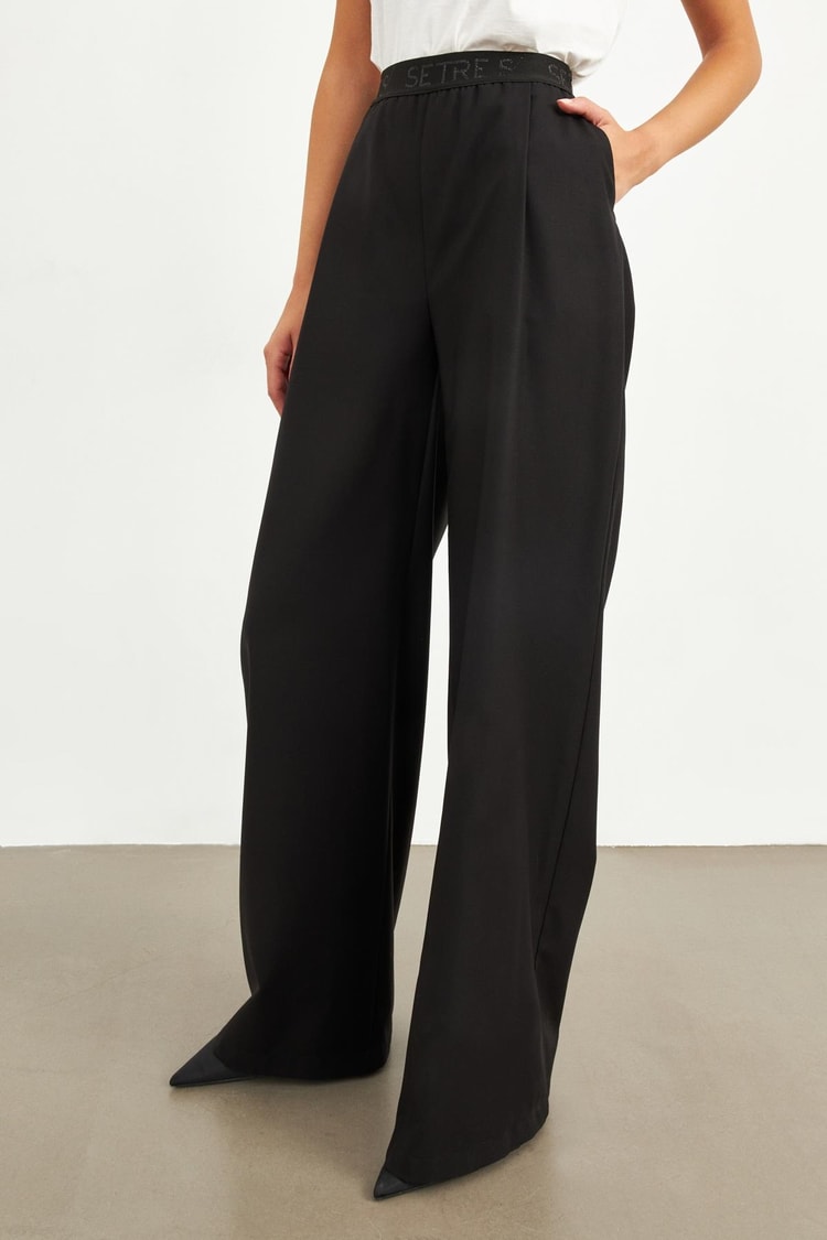 Siyah 1YD4CPN1043 PANTOLON Kadın Pantolon modelleri