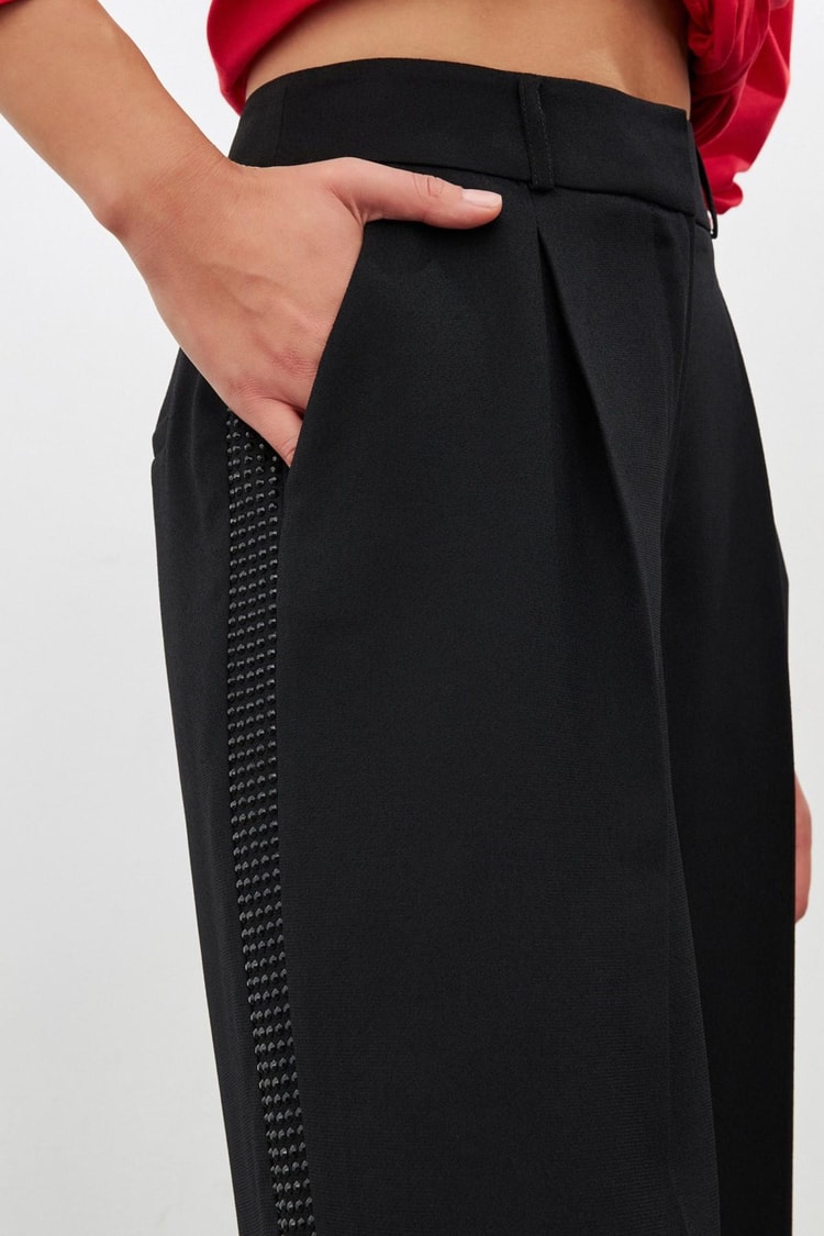 Siyah 1YD4CPN1100 PANTOLON Kadın Pantolon modelleri