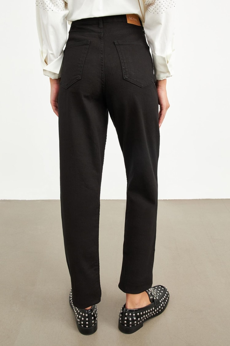 Siyah 2YD4CPN0970 KOT PANTOLON Kadın Jean modelleri