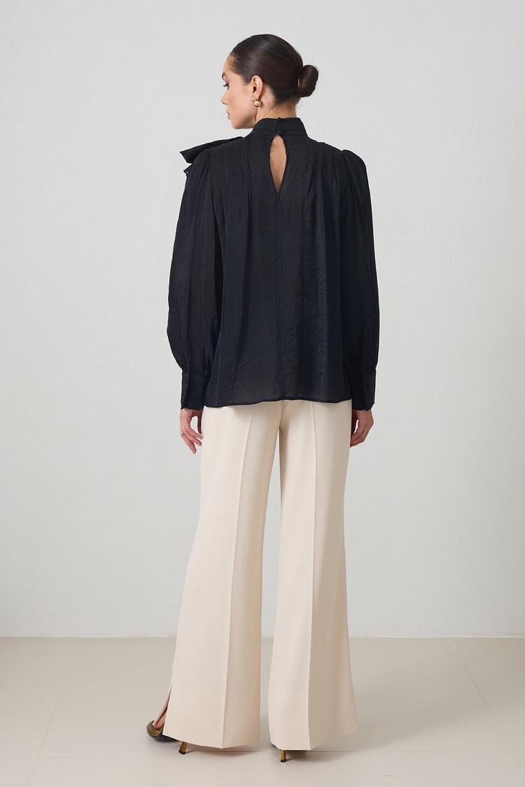 Siyah 1YB3WSBL1264 BLUZ Kadın Blouse modelleri