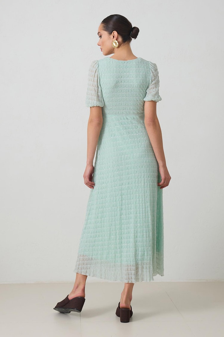 Su Yeşili 1YI2CEL1273 ELBİSE Kadın Dresses & Evening Dresses modelleri